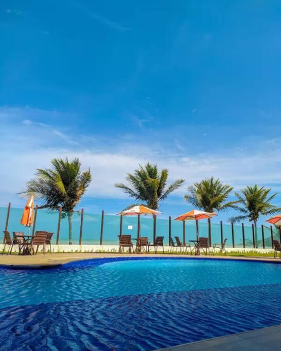 康德Tabatinga Flat - Pe Na Areia! Beira Mar!公寓 外观 照片