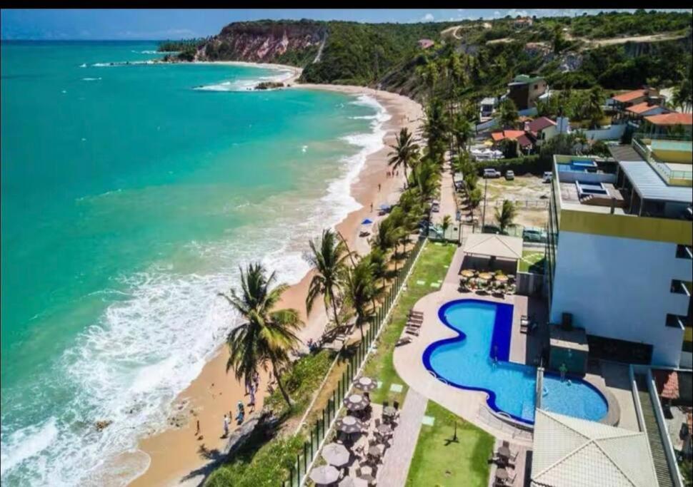 康德Tabatinga Flat - Pe Na Areia! Beira Mar!公寓 外观 照片