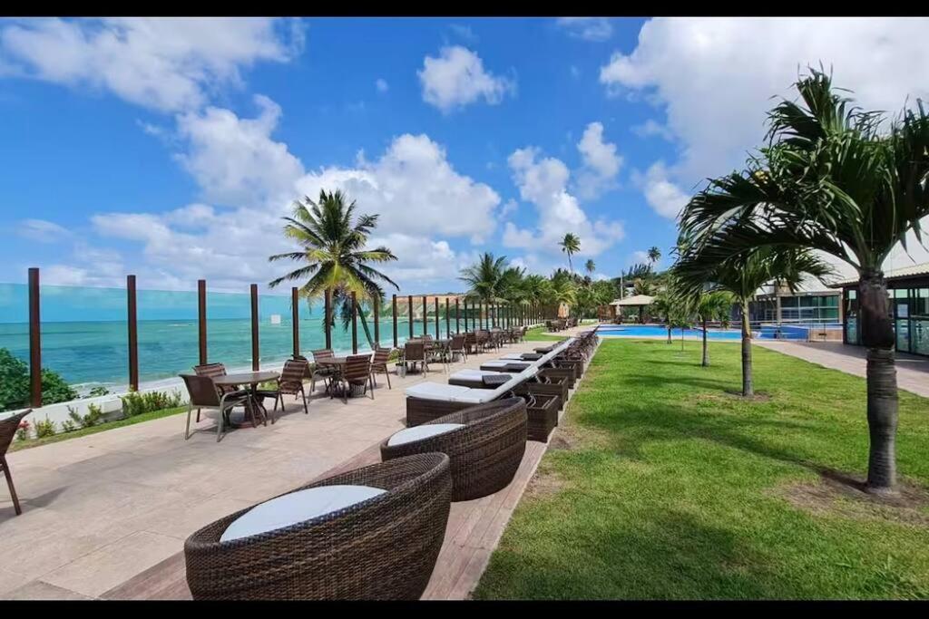 康德Tabatinga Flat - Pe Na Areia! Beira Mar!公寓 外观 照片